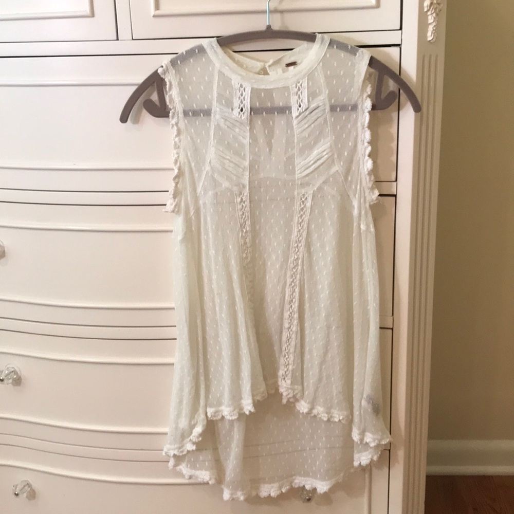 FREE PEOPLE Swiss Dot Tunic
